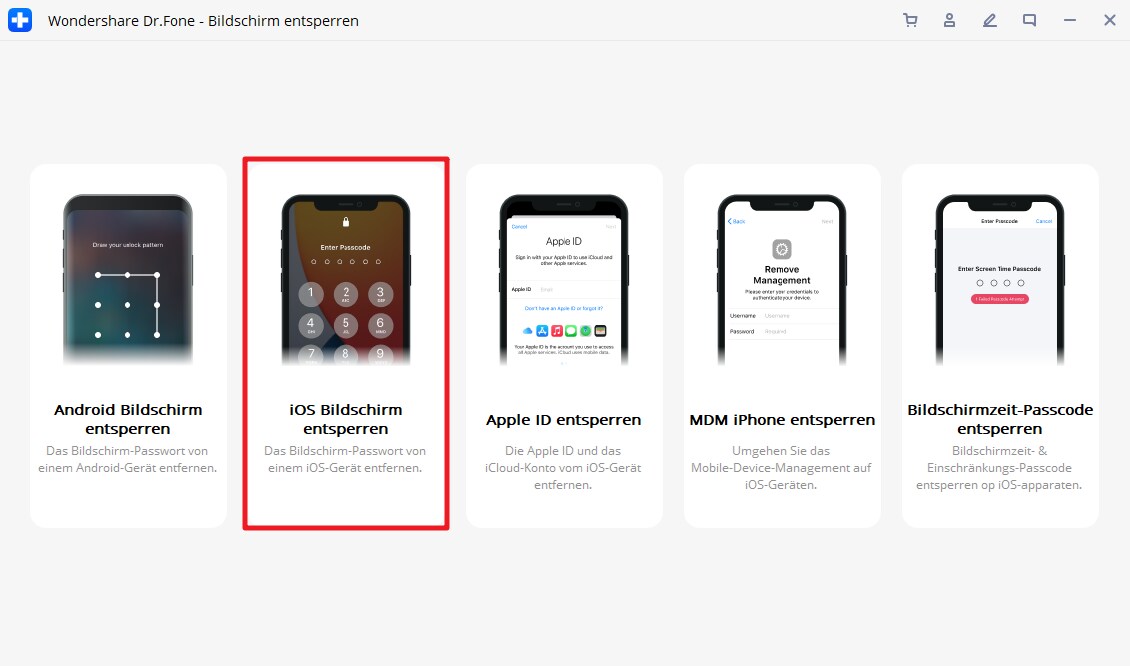 handy pin vergessen